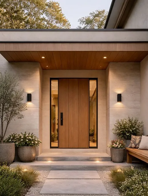 Beautiful door installation