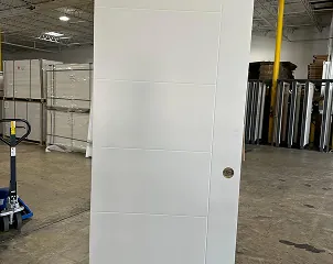 Security door with multi-point lock