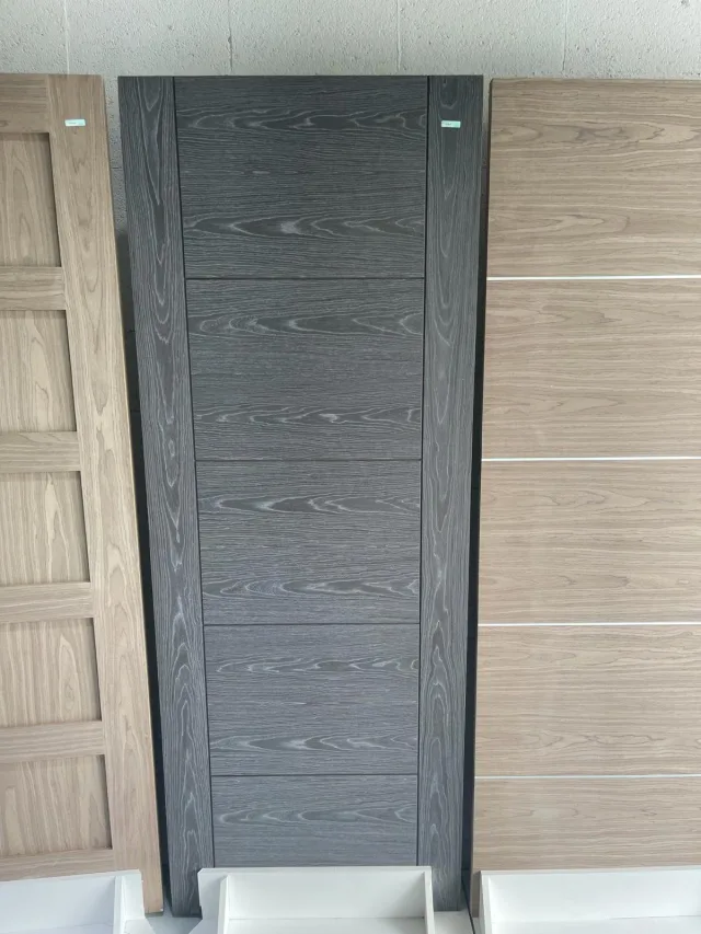 Grey Oak 5 Panels Door